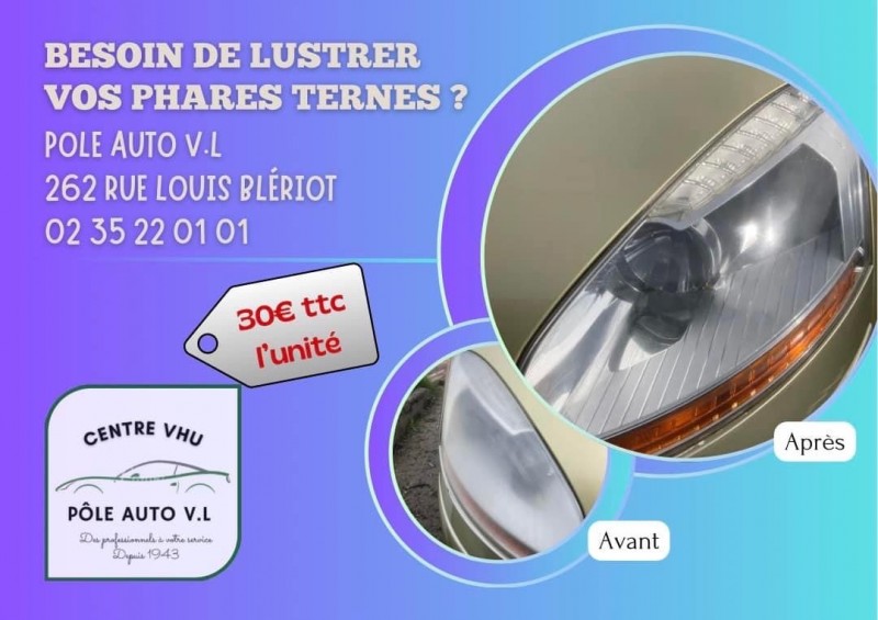 Service rénovation de phare